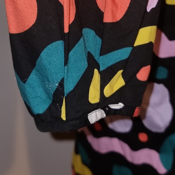 Gorman | Women's Midi Floated Dress | Ballon Sleeve | Size 10 | Multi colour - Picture 5 of 12